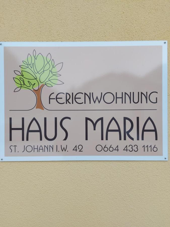 Haus Maria Apartman Sankt Johann im Walde Kültér fotó